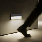 Square Recessed Step Light | Architectural Outdoor LED Wall Luminaire
