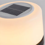 Cylindrical LED Post Light for Pillar Tops, 360° Dimmable Outdoor Lamp