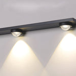 Linear LED Ceiling Spot Light in Matte Black for Modern Interiors
