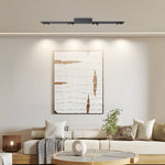 Linear LED Ceiling Spot Light in Matte Black for Modern Interiors