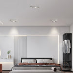 Modern Square LED Downlights Surface Mount Aluminum Ceiling Light