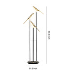 Aurelia Trio Floor Lamp — Sculptural Bird-Inspired LED Accent Light in Gold