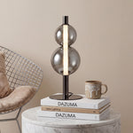 Artisan Table Lamp with Full Spectrum LED and Glass Shade