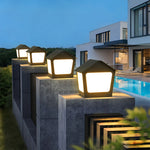Sculptural Deck Post Cap Lights for Modern Outdoor Spaces