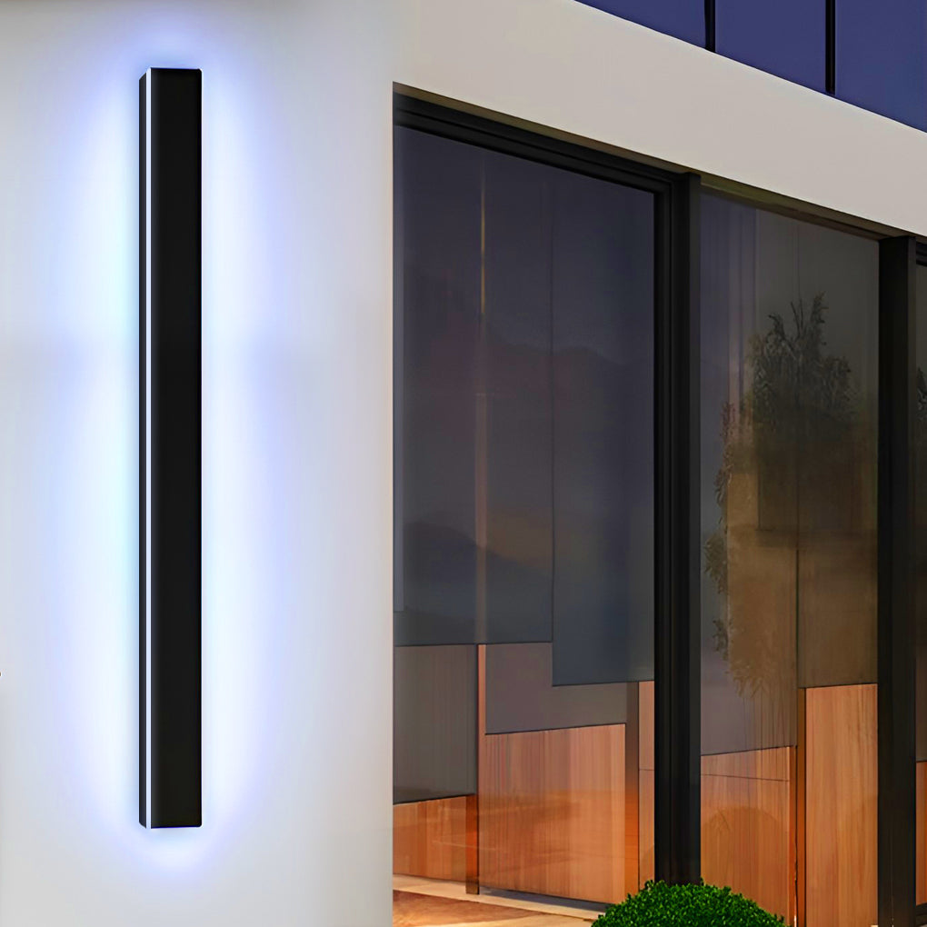 Linear LED Outdoor Wall Light with RGB Color Changing Technology
