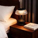 Minimalist Touch Rechargeable Table Lamp with Acrylic Shade