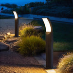 Aria Outdoor Wall Sconce – Modern Black Aluminum LED Light