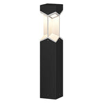 Minimalist Black Bollard Landscape Lights, Weatherproof Outdoor LED Path Lighting