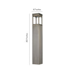 Aurea Copper LED Bollard Light – Modern Outdoor Path Lighting