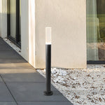 Modern Bollard Light with Acrylic Shade, IP65 Waterproof, 7W LED