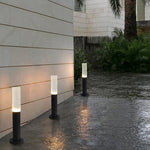 Modern Bollard Light with Acrylic Shade, IP65 Waterproof, 7W LED