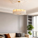 Luxury Cloud Stone Brass Chandelier | Modern Designer Ceiling Light