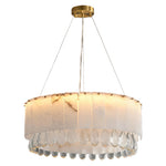 Luxury Cloud Stone Brass Chandelier | Modern Designer Ceiling Light