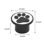 Lumière Féline Recessed LED Deck Light with Cat Paw Motif