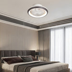 Aura 7-Blade Ceiling Fan with Integrated LED Light and Remote