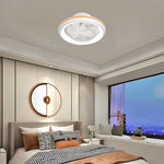 Aura 7-Blade Ceiling Fan with Integrated LED Light and Remote