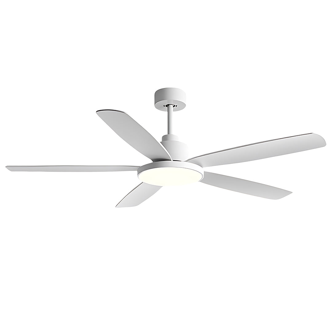 Aurelia Five-Light Ceiling Fan with LED Illumination – Nordic Minimalist Design