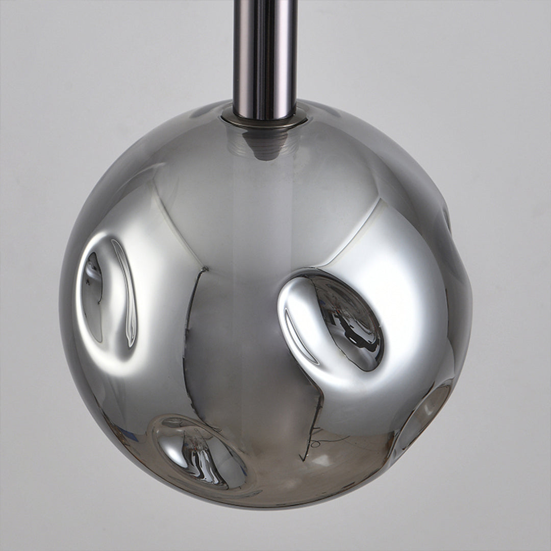 Modern Drum Pendant Light with Branch Design, Minimalist LED Ceiling Lamp