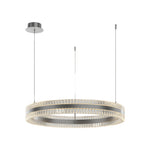 Aurelia Circular LED Chandelier – Modern Minimalist Luxury Pendant Light