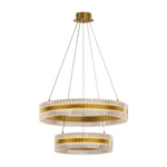 Aurelia Circular LED Chandelier – Modern Minimalist Luxury Pendant Light