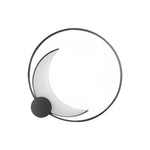 Lunar Halo Outdoor Wall Sconce in Gray Stainless Steel