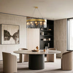 Lumina Glass Chandelier — Modern Luxury Pendant for Dining & Living Spaces
