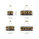 Lumina Glass Chandelier — Modern Luxury Pendant for Dining & Living Spaces