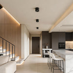 Ultra-Thin Adjustable Ceiling Spotlights, Set of 2, Modern LED Directional Lights