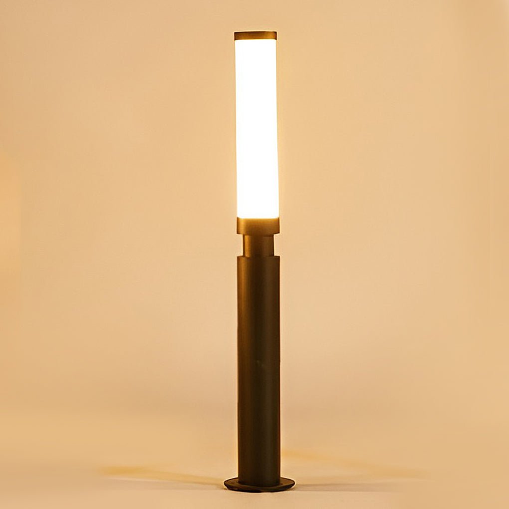 Modern LED Bollard Lights for Pathways and Gardens – Waterproof Aluminum