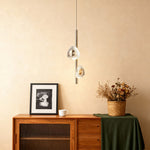 Aurelia Crystal Pendant Light in Gold Aluminum Finish