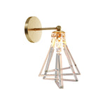 Solid Copper Crystal Wall Sconce Modern Luxury Lighting