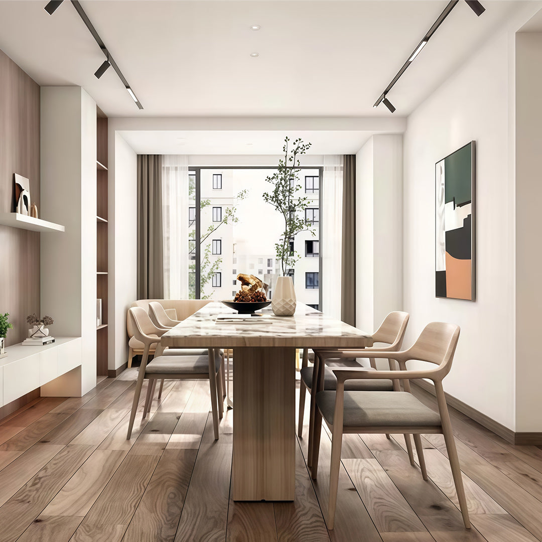 Hill-Shaped Recessed LED Spotlight with Full-Spectrum Light