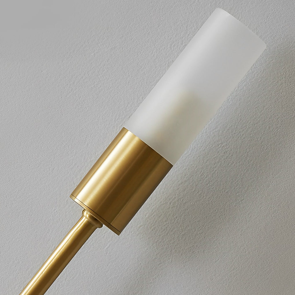 Aurelia Double Head LED Wall Sconce in Gold or Black, Modern Luxury Lighting for Bedroom and Living Room