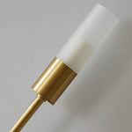 Aurelia Double Head LED Wall Sconce in Gold or Black, Modern Luxury Lighting for Bedroom and Living Room