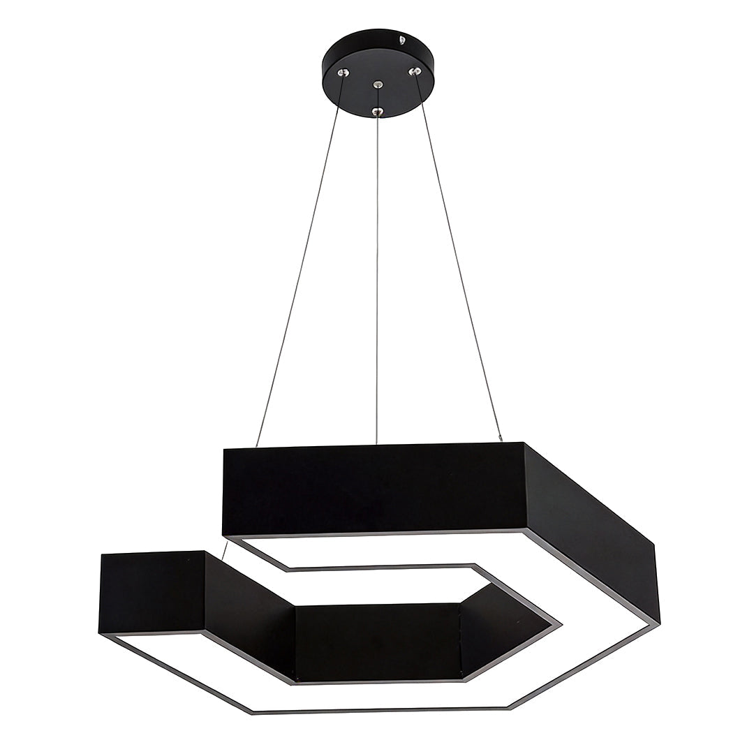 Modern Forms LED Chandelier with Creative Geometric Design