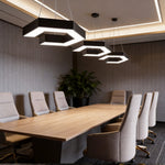 Modern Forms LED Chandelier with Creative Geometric Design