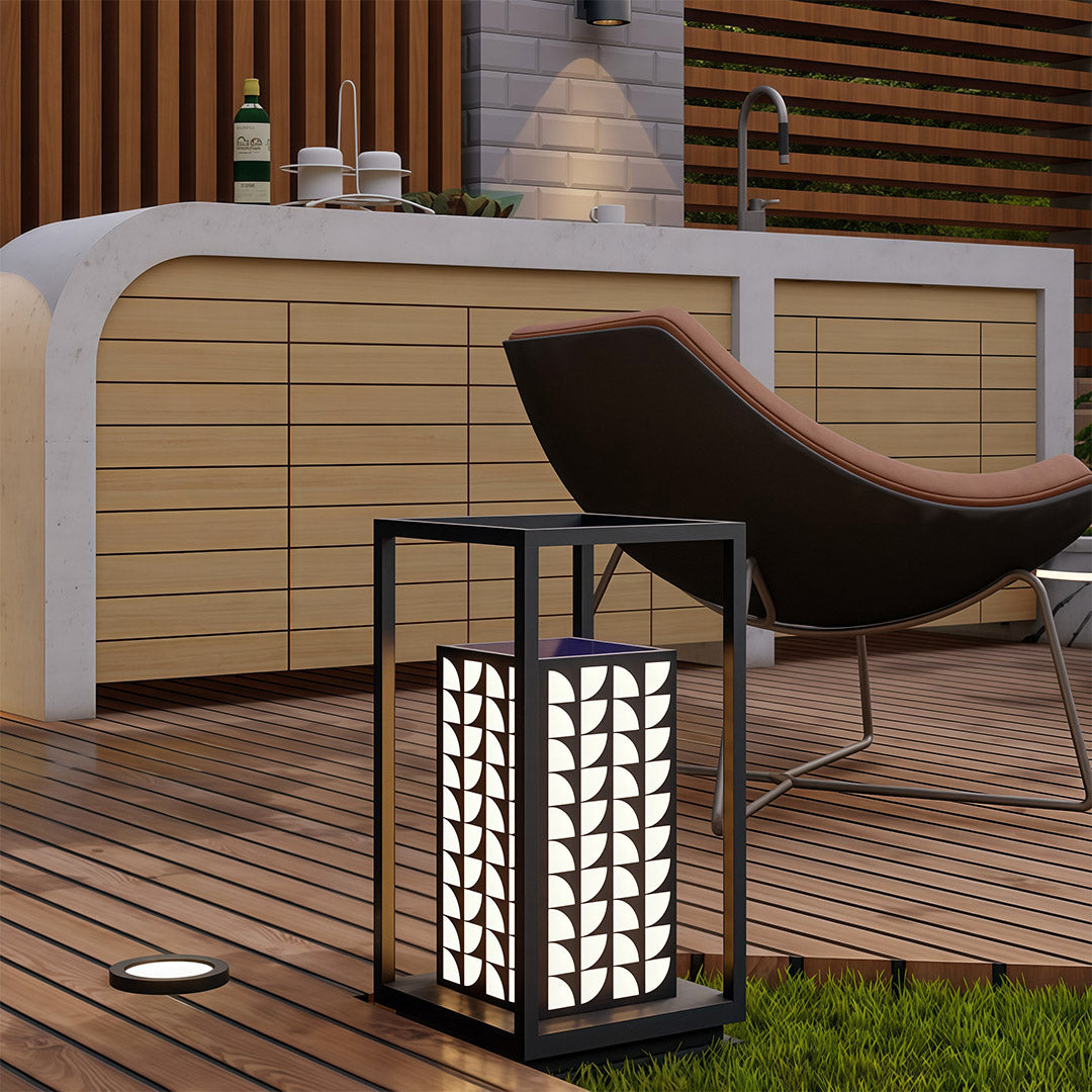Modern LED Bollard Lights for Pathways & Gardens – IP65 Waterproof Stainless Steel Landscape Lighting