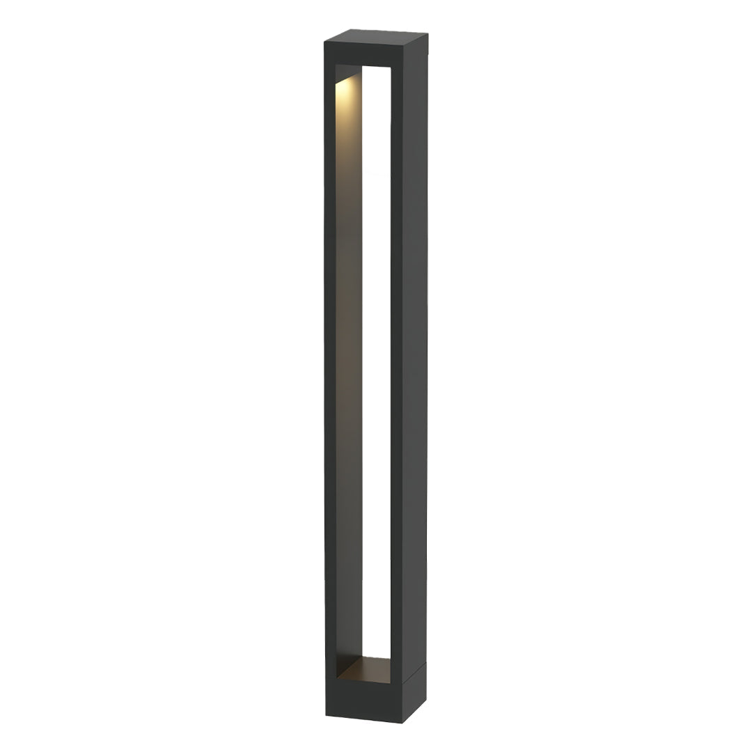Outdoor LED Bollard Lights for Pathways & Gardens – Minimalist Aluminum