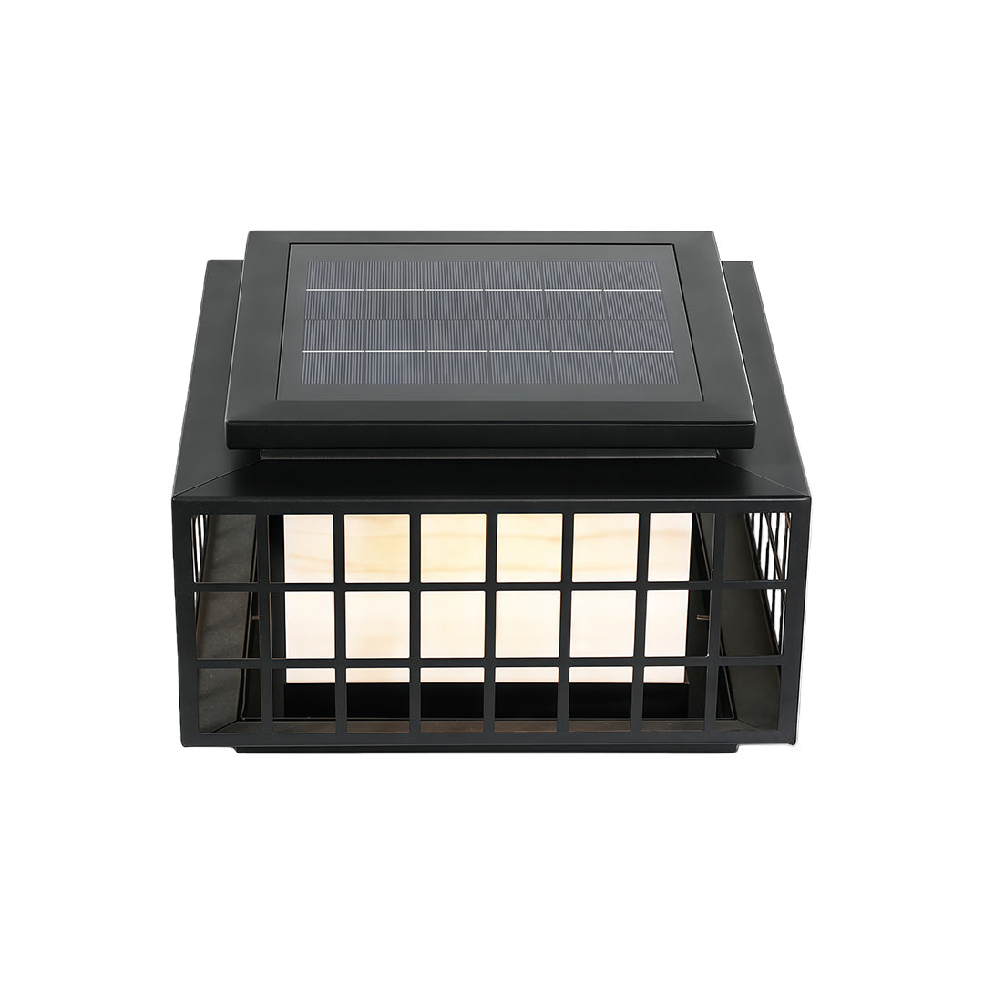 Modern Gate Pillar Lights Outdoor Waterproof Stainless Steel Column Lanterns