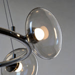 Molecule Bean Modern Chandelier | 6/8-Light LED Pendant for Dining & Living
