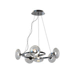 Molecule Bean Modern Chandelier | 6/8-Light LED Pendant for Dining & Living
