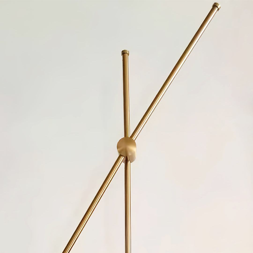 Linear Double Wall Sconce in Iron and Glass, Modern Minimalist Lighting