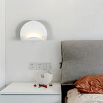 Modern White Iron LED Wall Sconce with Three Color Temperatures