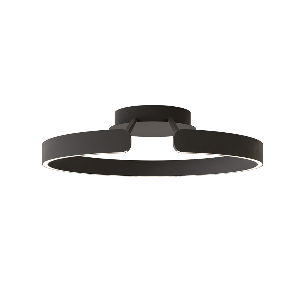 Halo LED Flush Mount Ceiling Light in Minimalist Ring Design