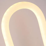 Modern Oval LED Wall Sconce – 16" Tall, Matte Black Finish