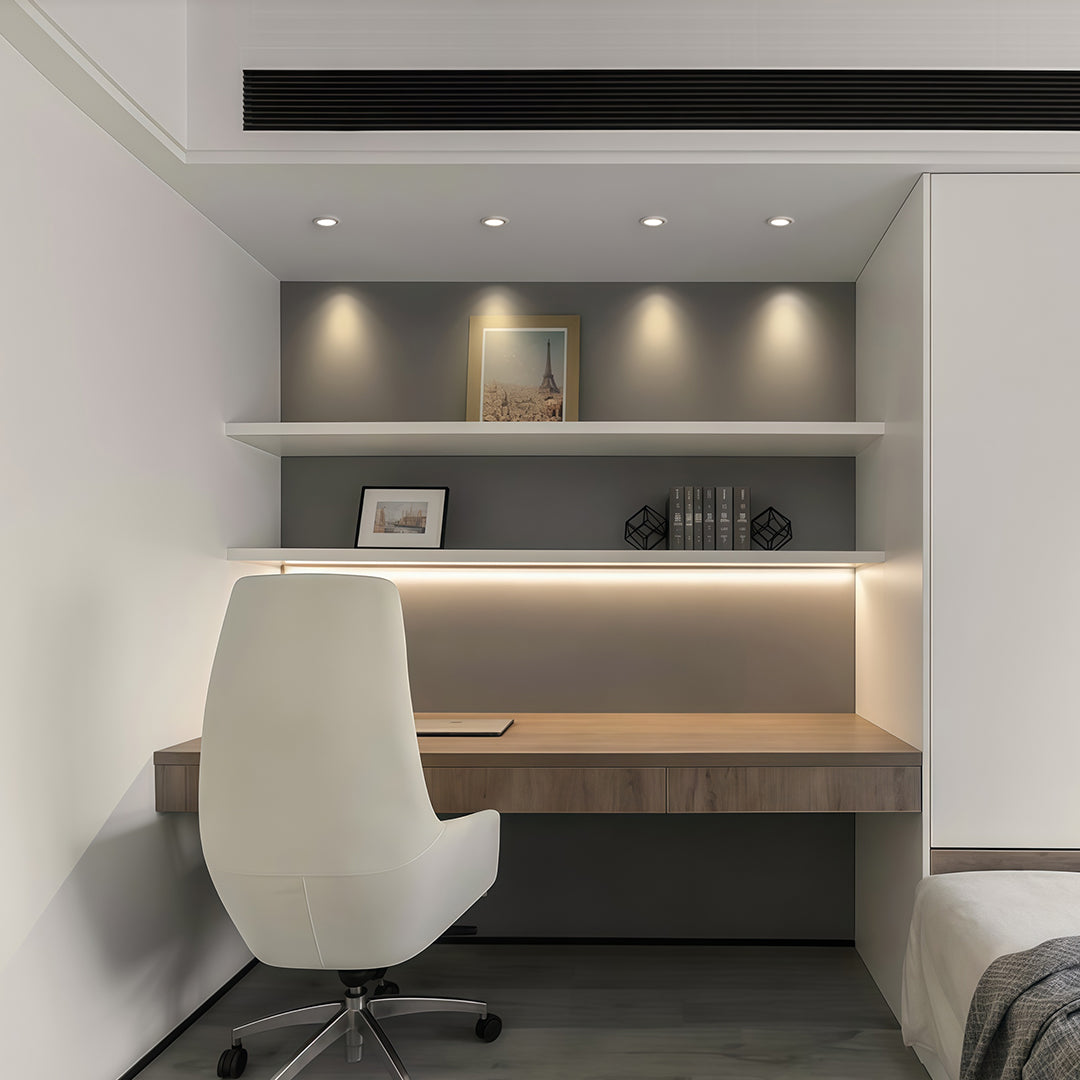 Recessed LED Spotlight with Adjustable 15 Degree Beam for Accent Lighting