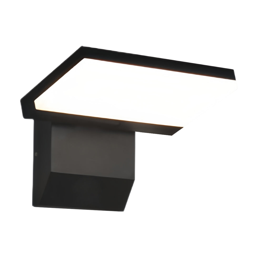 Industrial Outdoor Wall Sconce with Adjustable Head, IP65 Waterproof Aluminum LED Light