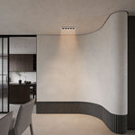 Recessed LED Spotlights with Adjustable Grille, Modern Architectural Linear Lighting