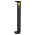 Minimalist Outdoor Pathway Bollard Light with Warm LED Glow