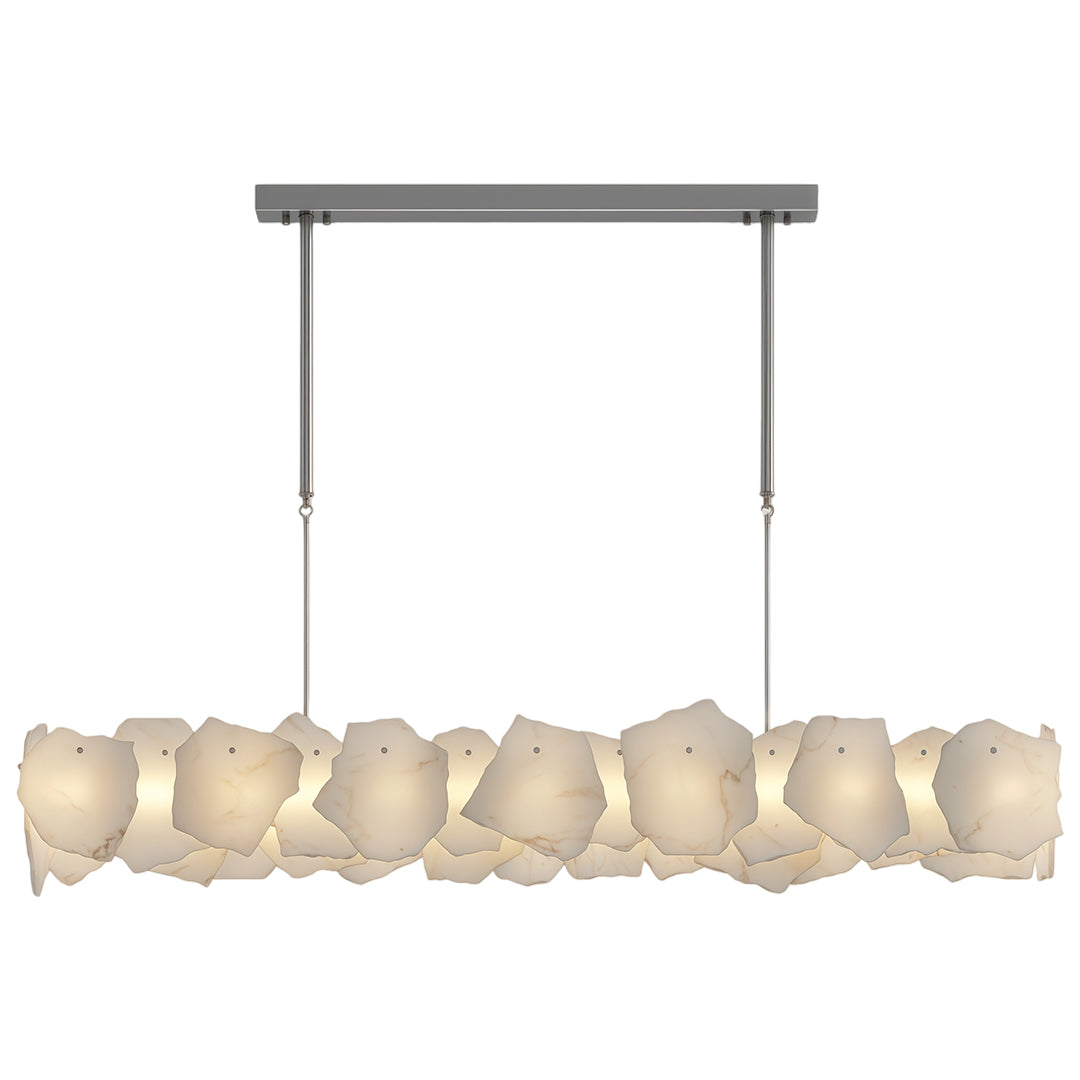 Aurelia Cloud Stone LED Chandelier in Copper | Modern Luxury Ceiling Light